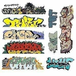 Blair Line 1249 Scale Mega Set Modern "tagger" Graffiti Decals #6. Fixed Price $5.99.