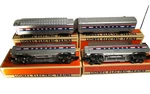 Set Of 4 Lionel Gauge Amtrak Passenger Cars W/ Boxes. Fixed Price $170.00.