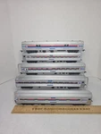 5 Model Power Ho Scale Amtrak Budd Passenger Train Car Set Coach Baggage Sleeper. Fixed Price $59.95.