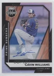 2021 Panini Elite Extra Edition 72/78 Gavin Williams #23 Auto 1X1. Fixed Price $23.83.