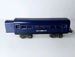 Lionel - Gauge Blue Streamline Passenger Car Restored. Fixed Price $44.99.