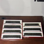Rivarossi Southern Pacific Lines 1920'S Ho Scale 7 Piece Passenger Cars Set New. Fixed Price $219.99.