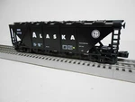 Lionel 2023150-H Alaska 4-BAY Covered Hopper W/opening Hatches Gauge Train New. Fixed Price $54.95.