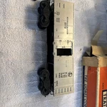 Lionel 6464-1 Western Pacific Boxcar Silver. Fixed Price $23.50.