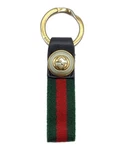 Authentic Gucci Gg Pearl Sherry Line Ring Keychain Green Women #8796. Fixed Price $101.99.