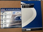 Kato 106-9001 & 106-9002 SC-44 Pacific Surfliner Amtrak 8 Cars (n-scale). Fixed Price $375.00.