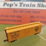 Atlas Gauge #3310 Delaware & Hudson 40' Plug Door Boxcar 20059. Fixed Price $16.99.