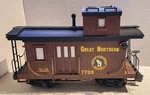 Lionel Scale Caboose Great Northern #7705. Fixed Price $49.99.