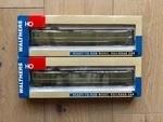 Penn Central Ho Two (2) Nos Walthers 10-6 Sleeper Passenger Cars In New Cond. Fixed Price $120.00.