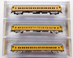 Bachmann 13755 72' Union Pacific Hvywt Lighted 3-COACH W/knuc Cplrs + Mtl Whls. Fixed Price $177.95.
