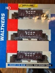 Walthers Ho 40' Ortner Aggregate Car (3 Pack) Southern Pacific. Fixed Price $130.00.
