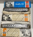 Lot Of 3 Con-cor Great Northern Empire Builder Passenger Cars Ho Scale W/ Boxes. Fixed Price $65.00.