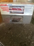 Lionel 6-9579 Gauge Burlington "silver Kettle" Aluminum Vista Dome Car New!. Fixed Price $65.00.
