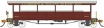 Bachmann 17433 Ho Scale Open-sided Excursion Car Cumbres & Toltec. Fixed Price $52.99.