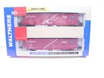 Walthers Pullman Auto Boxcar D/door Burlington Route -2 Pack- Ho Scale. Fixed Price $50.00.