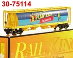 Mth 30-75114 Planter's Peanuts 4-BAY Cylindrical Hopper 2002 C9. Fixed Price $74.40.