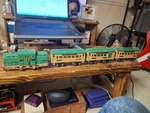 American Flyer Prewar 3116 Engine The Potomac Train 3- Passenger Cars Gauge. Fixed Price $325.00.