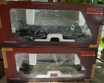 Piko Gauge 37940 Deutsche Reichsbahn Flat Car Green X2. Fixed Price $70.00.