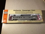 Con-cor Ho 72' Passenger Car. Clear Dome Roof. Undecorated.. Fixed Price $24.50.