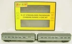 Mth 30-6024 Nyc Railking O-27 Streamlined Combo/diner Passenger (set Of 2). Fixed Price $77.59.