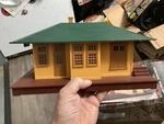 LIONEL0 027 Illuminated Freight Station 133 6-12812. Fixed Price $34.95.