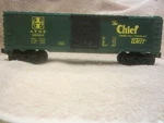 Lionel 16263 Atsf Santa Fe "chief" Green Box Car. Fixed Price $31.99.