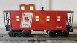 Lionel #6-9173, Jersey Central Lighted Caboose. See Ad. (10C). Fixed Price $12.95.