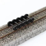 48PCS Scale Pom Plastic 33'' For Model Train 1:87 Set HP28HO. Fixed Price $11.99.