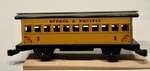 Marx No. 3 St. Paul & Pacific 7 Inch Passenger Car - 4 Wheel. Fixed Price $55.00.