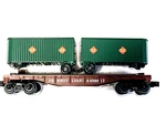 Lionel Gauge Pennsylvania Flatcar With Trailers 6-26672. In Box. Fixed Price $52.00.