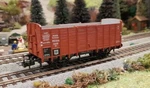 * 1/87 Ho Scale Trix Drg Open Freight Car Wagon 5658 Boxed 23625. Fixed Price $28.59.