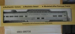 Con-cor 0001-000716 Ho 85 Ft Reg Dome Corrugated Sides Ca Zephyr. Fixed Price $50.00.
