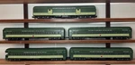 Scale 3 Rail Mth MT-4014 Northern Pacific 5 Car 70 Passenger Set Brand New. Fixed Price $699.95.