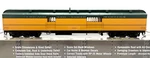 Ho Walthers 932-10506 70' Heavyweight Baggage Car Chicago North Western Cnw 9328. Fixed Price $139.99.