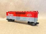 Lionel New York Central Pacemaker Box Car Gauge Red Gray 6-9469. Fixed Price $35.00.