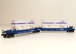 Lionel 6-16912 Canadian National Maxi Stack Flatcar Ln. Fixed Price $119.99.