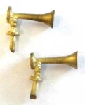 Scale 190-3059 Nathan KS-1 15" Single Air Horn -- Brass. Fixed Price $5.99.