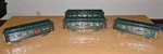4 Lionel Standard Gauge Tinplate Dark Green Parlor Passenger Car Set (1926-30). Fixed Price $574.99.