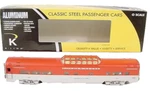 K-line K4632-2984IC Golden State Outlook Aluminum Vista Dome Car 18"L. Fixed Price $164.99.
