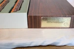 Ho Scale Con-cor, Pair Of E8A Diesel Locomotive, Illinois Central, Brown #4035. Fixed Price $160.00.
