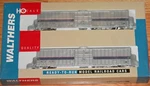 Ho Walthers 932-26041 60' Express Boxcar 2-PACK Amtrak Phase Amtk 71160, 71187. Fixed Price $99.99.