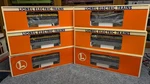 Lionel 6-19145 50 C&o Chesapeake Ohio Aluminum 15" Passenger Car Set New. Fixed Price $350.00.
