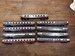 T-ho Roco Db Deutsche Bahn Passenger Cars Set Of 9! W/ Interiors No Boxes. Fixed Price $199.99.