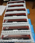 7) Ihc 49130,3 49131,33,36 & 37 Chicago Alton Heavyweight Passenger Cars Nib Ho. Fixed Price $199.99.