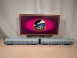 Mth Premier Santa Fe (blue Goose) Car Sleeper Diner Passenger Set 20-6692!. Fixed Price $465.96.