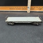 Vintage Gauge Lionel Lines Grey Metal Flatcar #6411. Fixed Price $13.49.