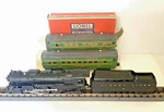Lionel Post-war Hudson Loco W/2046W Whis & 2401, 2402 Illum. Pass.cars. Fixed Price $245.00.