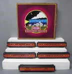 Mth 20-65239 Southern Pacific 70' Streamlined Passenger Car Set Ln/box. Fixed Price $499.99.