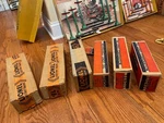 Prewar Lionel Boxes: 1700E; 617 267W; 1685V 1687V Obs.; 2817 Cab.. Fixed Price $95.00.