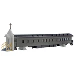 Micro-trains Mtl 14400300 Chapel Car With Church Facade Building Kit. Fixed Price $32.95.
